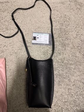 Loewe Loewe Black leather pouch crossbody